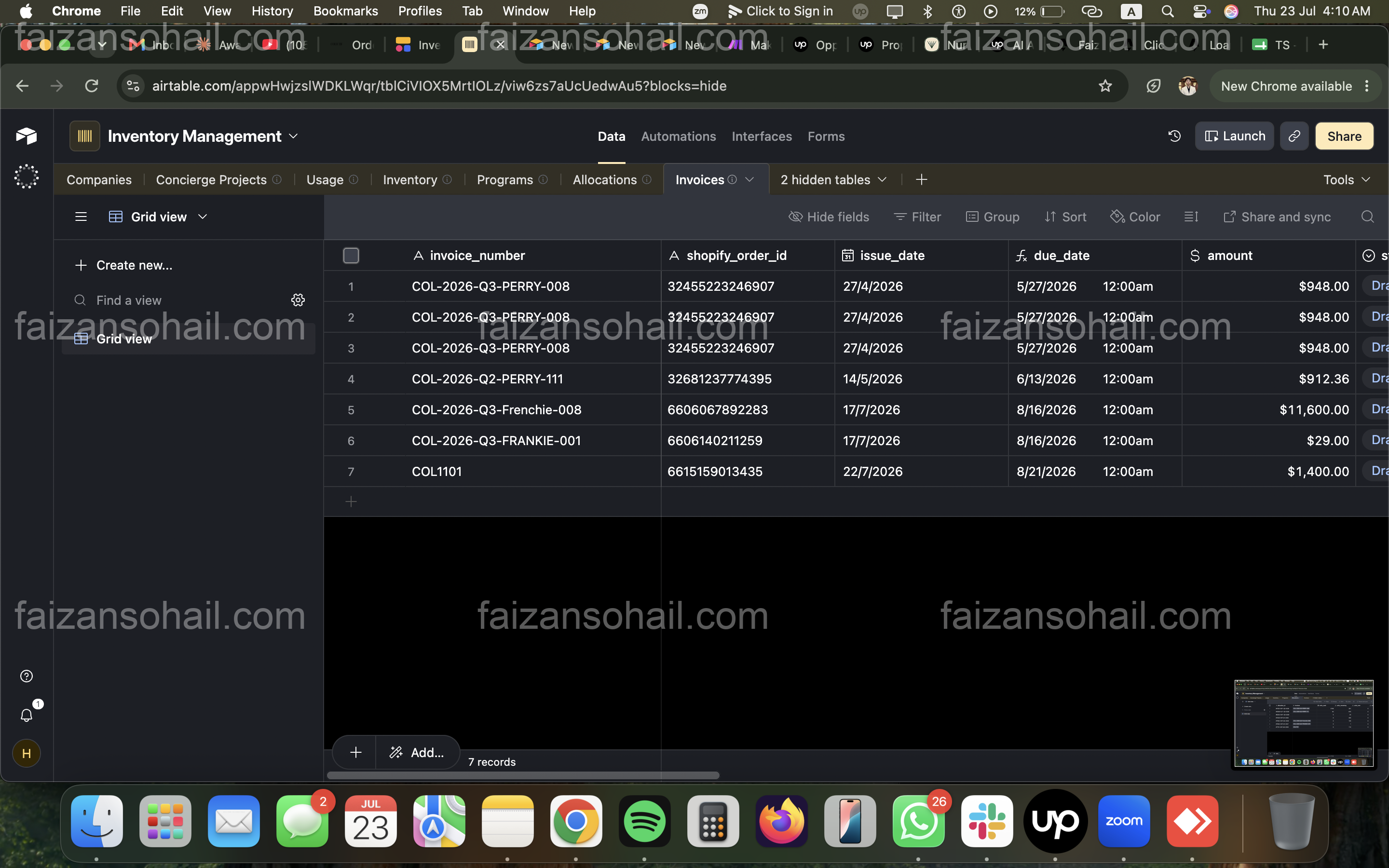 Shopify Ops & Client Portal - Airtable, Softr & Monday.com screenshot 44